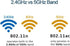 Free Driver USB Wifi Adapter for PC, AC600M USB Wifi Dongle 802.11ac Wireless Network Adapter with Dual Band 2.4GHz/5Ghz for Desktop Laptop suppor...