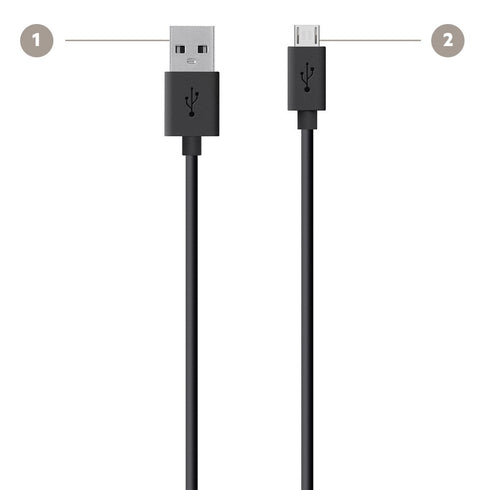 Belkin MIXIT? Micro USB Cable for Samsung Phones (Black, 4 Feet)...