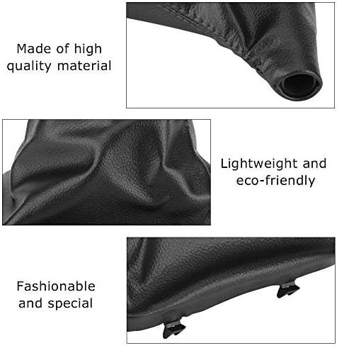 for pomo de cambio e30 Gear Shift Knob Gaiter, Left Hand Driver Car Gear Stick Shift Knob Gaiter Boot Cover for E30 E34 E36 Z3...