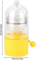 Egg Scrambler Shaker, Whisk Hand Powered Golden Egg Maker Eggs Yolk White Mixer Cooking Utensil Kitchen Gadgets Egg Pudding Maker...