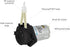 Peristaltic pump 12V DC Kamoer long service life liquid dosing pump for aquarium DIY lab analytical 2mm ID x 4mm OD with BPT tube...