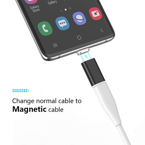 N. NETDOT Gen10 Magnetic Fast Charging USB-C to USB-C Adapter Converter Compatible with Type-c Smartphones (3 pack black)...