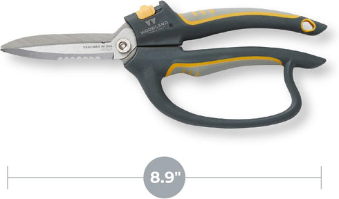 Co. Super Duty Utility Snip, Multi-purpose Stainless Steel Hand Tool, Garden Shears, Seed Soil Mulch Bag Opener, Rope Wire Twine Cutter, Stem Prun...