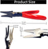Automotive Hose clamp Pliers, Hose Removal Pliers, Fuel line disconnect tool set, Hose Pliers Auto Mechanic Repair Tools...