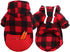 Big Dog Winter Coat Pet Plaid Hoodie Jacket Reversible Vest Cold Weather Dog Cat Clothes Pet Apparel for Medium Large Dogs Labrador Clothing (XX-L...