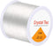 Kissbuty 100 Meters /Roll 1.0mm Elastic Stretch Crystal Nylon Thread Fishing Line Wire for Craft Bracelet Beads, 100meter...