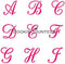 Alphabet Script 1" Letter Stencil Set...