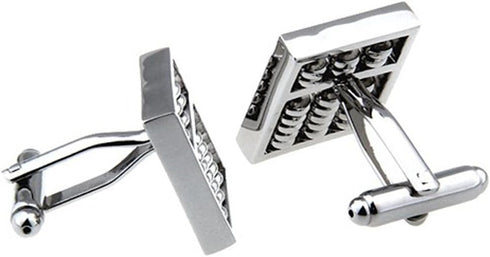 Abacus Cufflinks Beads Really Moves Pair Cufflinks a Counting Frame Nepohualtzintzin Suanpan...