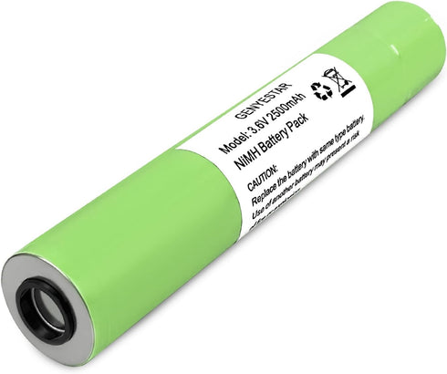 Flashlight Battery, 75175 Battery Compatible with Maglite Flashlight, (Ni-CD, 6V, 2500 mAh) Ultra High Capacity, Replacement for Streamlight Magli...