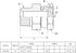 (2-PACK) 1404-04-04 Hydraulic Hose Adapter Fitting 1/4" Male (1/4-18 NPTF) × 1/4" Female Swivel (1/4-18 NPSM) SAE Straight Pipe Joints Connector C...