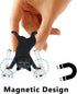 Cute Stuff Home Decor Fun Kitty Decoration for Desk Shelf Magnetic Dance Cat Airpod Holder Headphone Earbuds Holder for Apple AirPods 1& 2 3 Pro, ...