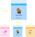 45PCS Easy Stick-on Car Trash Bag,with Upgraded Adhesive Tape,Tightly Self-Adhesive Disposable trash Bags,Durable Portable Lovely Garbage Bags for...