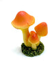 3pcs Mini Mushroom Figurines Lawn Garden Cute Micro Decoration Statues Figurines for Garden Ornaments Plant Pots Bonsai Landscape Model Ornaments ...