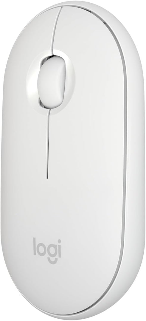 Logitech Slim Wireless Bluetooth Mouse for Mac - White...