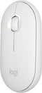 Logitech Slim Wireless Bluetooth Mouse for Mac - White...