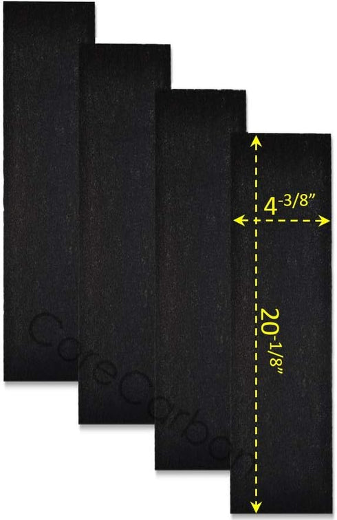 4-Pack Carbon Pre-Filter Designed to Fit Honeywell True HEPA Air Purifier Models HPA-150, HPA160, HPA161-TGT, HPA-245, HPA-249, HPA-248-TGT...
