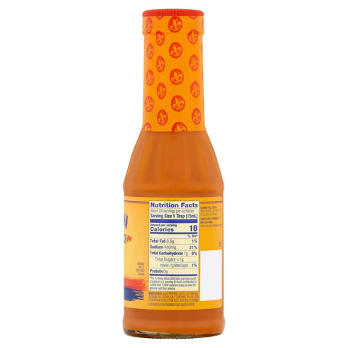 Louisiana Brand The Original Wing Sauce, Added Hot & Spicy Flavor for Wings, 23 Servings Per Bottle, Kosher Wing Sauce 12 FL OZ Glass Bottle (Pack...