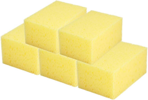 KIMISS Car Sponge Pad, Shape Handheld Nonslip Sponge Washing Cleaner Tool for Car Auto Motorcycle(5pcs)...