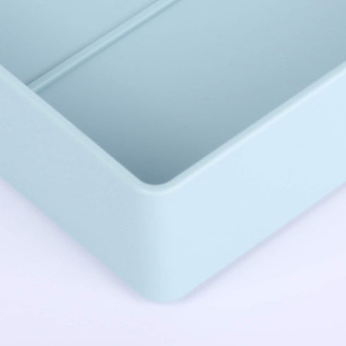 Plastic Desk Organizer Accessories, Stackable Accessory Tray, for Home or Office Use. (Blue - Accessory Tray)...
