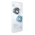 Haven Toothbrush Cover - Fits Most Adults' & Kids' Electric & Standard Toothbrushes - Pack of 2 - Blue & Charcoal Gray...