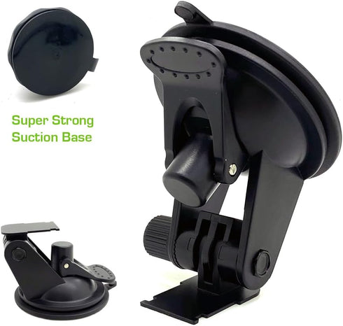 Enhanced Strong Windshield Suction Cup Mount for Escort MAX MAX2 2 or version 1 Max360 Radar Detector w/Slide in Metal Plate Connection (Not compa...