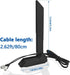 ZAHARA Replacement for MSI MPG Z390 Z490 Z590 Z690 Z790 X570 CARBON EKX WIFI MOVING ANTENNA WIFI 6E...