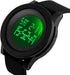 FANMIS Men's Digital Sports Watch LED Screen Large Face Electronics Military Watches Multi-functional Waterproof Alarm Stopwatch Back Light Outdoo...