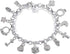 S925 Silver Thirteen Hanging Pieces Bracelet For Women Gift Bracelets & Bangles Jewelry...