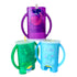 with lid for Food Pouches & Juice Boxes - Multipurpose Design - Prevent Messes & Support Self-Feeding - Handles for Easy Grasping - Made in USA...