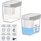 2 Pack Laundry Detergent Dispenser for Laundry Room Organization and Storage, 1100ml/37oz Laundry Soap Dispenser, Liquid Laundry Detergent Dispens...