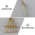 EXCEART 2pcs Five-Tooth Bamboo Sand Rake Mini Bonsai Accessories rake for Zen Garden Office Desk Accessories Zen Garden Accessory Sandbox for Mini...