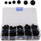 EXCEART Plastic Black Safety Eyes Half Ball Mushroom Buttons Sewing Buttons Eyes Craft 100 Pcs...