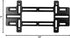 Custom Accessories 92651 Large License Plate Mounting Bracket...