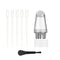 Hair Oil Applicator, Ball Root Comb Applicator Bottle Scalp Hair Growth, Scalp Oil Applicator Suitable for Various Liquids for Home and Travel(Whi...