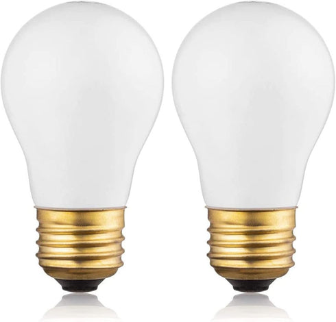 8009 Light Bulb for Refrigerator Oven - 130V 40W Replacement Bulbs for Whirlpool GE Kenmore Frigidaire Amana KitchenAid Refrigerator Freezer - Oven Light Bulb for Whirlpool GE Kenmore Oven - 2PCS