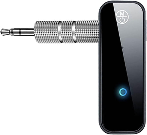 Bluetooth Transmitter Receiver, 2 in 1 Wireless Bluetooth Adapter Bluetooth Aux Adapter for Car Tv Home Stereo, Black...