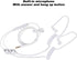 Socobeta Earphone 3.5mm Mobile Phone Earphone Air Acoustic Tube Anti-Radiation Headphone with Earbud...