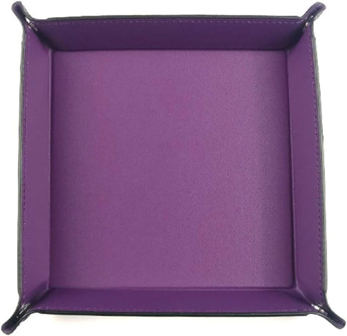 siduater Valet Tray Desktop Storage Organizer – Vegan Leather Catchall Tray Bedside Vanity Tray Nightstand Caddy Holder for Remote Controller, Wat...
