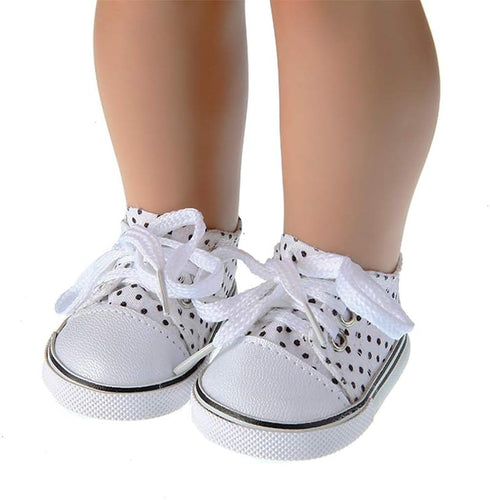 SOTOGO 12 Pairs of 18 Inch Doll Shoes Fits for American 18 Inch Doll Include Sandals Leather Shoes Ballet Shoes...