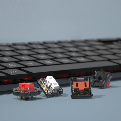 Kailh Low Profile RGB SMD Tactile Switch 1350 Chocolate Suitable for Gaming Mechanical Keyboard Switch (Choc Brown 10pcs)...