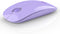 Wireless Bluetooth Mouse, Purple, 1600 DPI, Long Battery Life, Dual Connectivity, Quiet Click, High-Precision Optical Tracking, Versatile Compatib...