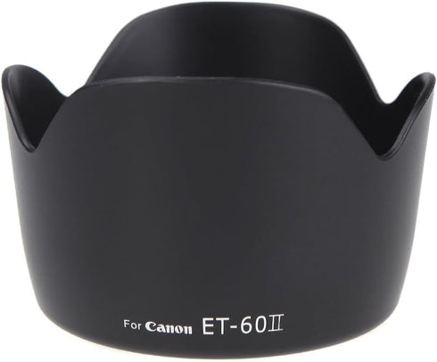 Andoer Lens Hood, ET-60II Flower Lens Hood for Canon EF 75-300MM F/4-5.6 III EF-S 55-250mm f/4-5.6 IS...