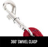 Gorilla Grip Heavy Duty Dog Leash, Soft Handle, Strong Reflective Rope for Night Pet Walking, Small Medium Large Animals, Durable Puppy Training L...