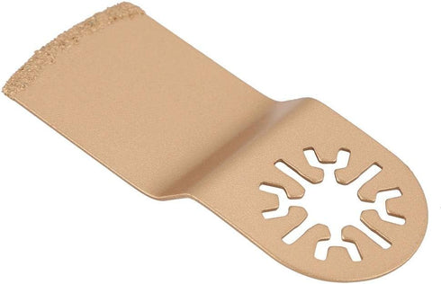 Sorand Cemented Carbide Material 3.46 x 1.3 Gold Cutting Marble Oscillating Blade, Multi-Tool Power Bit, for Professional Home Improvement Project...