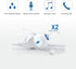 Headphones Heavy Bass Stereo Earphones Earbuds Noise Isolating Tangle Free Headsets in Ear Headphones with Remote & Microphone,for iOS and Android...