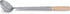 Craft Wok Small Wok Ladle Stainless Steel Traditional Wok Hoak with Ergonomic Wooden Handle Professional Asian Kitchen Utensil for Stirring Servin...