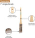 Vermeer Paint Brushes - 6-Pack - 1" Angle Sash Brushes for All Latex and Oil Paints & Stains - Home Improvement - Interior & Exterior Use...