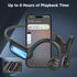 Bone Conduction Headphones,Open-Ear Headphones with Built-in Mic,10H Playtime,Bluetooth 5.2 Waterproof Wireless Headset for Running,cycling, Gym,H...