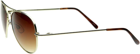 zeroUV Aviator Sunglasses for Women, Classic Style Glasses for Small Faces 50 mm...