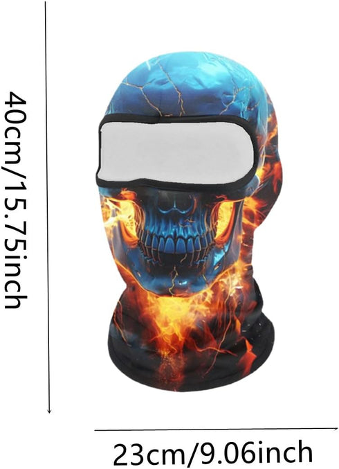 Thin Balaclava Mask Head Mask Full Face Mask Windproof Sun UV Protection Hood for Women Men...